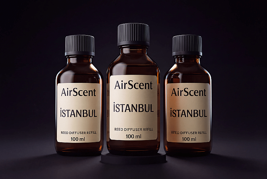 Airscent 3'lü Çubuklu Oda Kokusu Yedek Refill – 100 ML - 1