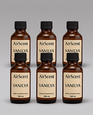 Airscent 6'lı Çubuklu Oda Kokusu Yedek Refill – 100 ML
