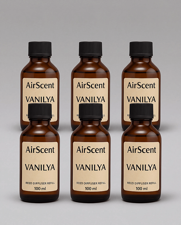 Airscent 6'lı Çubuklu Oda Kokusu Yedek Refill – 100 ML - 1