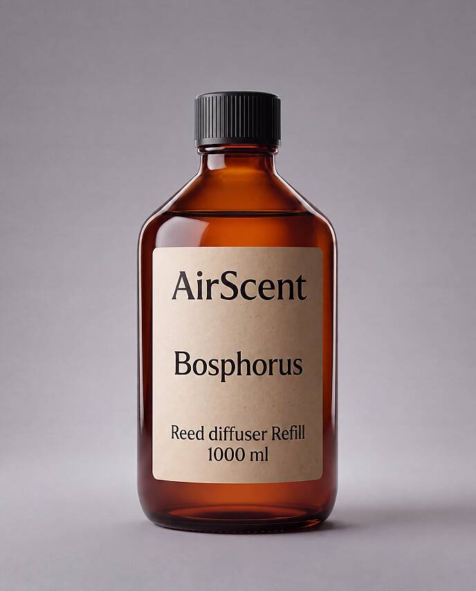 Airscent Bosphorus Çubuklu Oda Kokusu Yedek Refill – 1000 ML - 1
