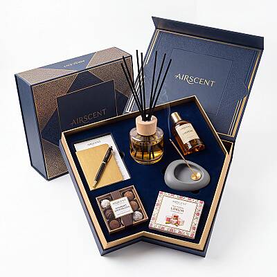 Airscent Elegant Hediye Seti (Taslama Kutu)
