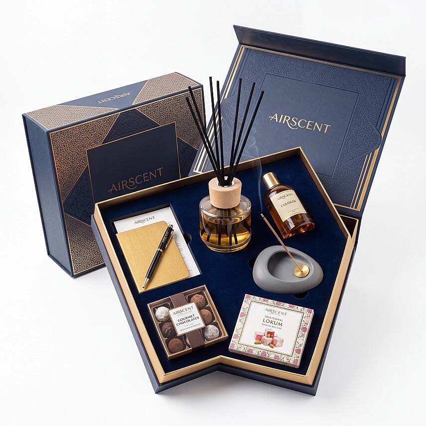 Airscent Elegant Hediye Seti (Taslama Kutu) - 1